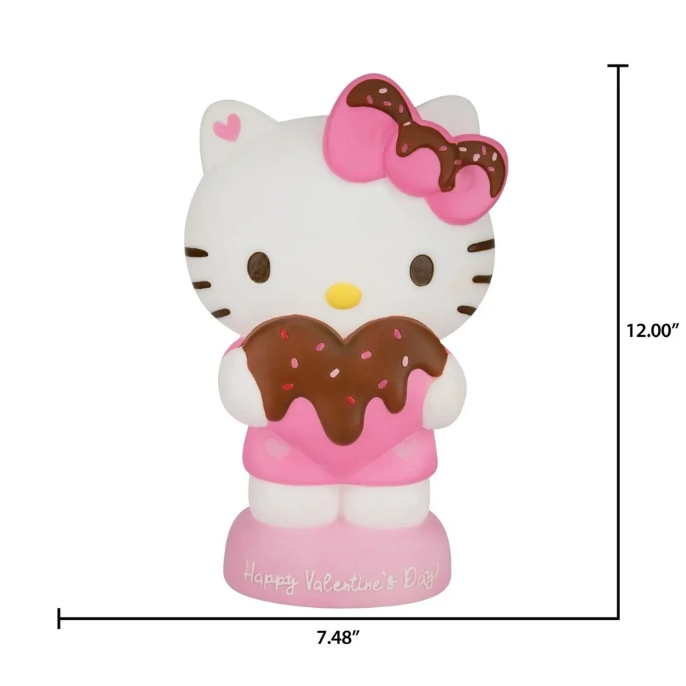 Hello Kitty‎ Valentine Blow Mold Lamp Light Battery Operated Sanrio Decor